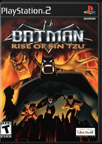 Batman Rise of Sin Tzu PAL Playstation 2 PAL box art
